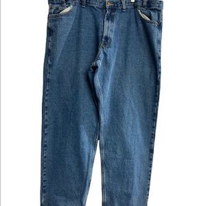 RK BRAND, Men’s Jeans, Tag says 44X32, hand measures 40X30, (see pic), Blue‎